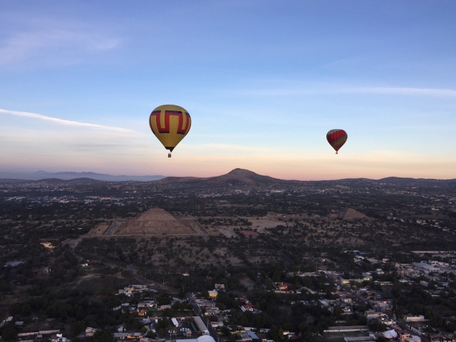 Vista de las piramides