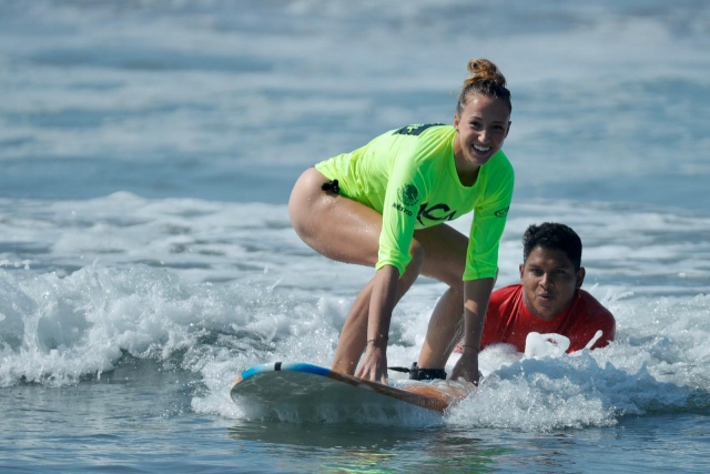 Aprendiendo a dominar la tabla de surf