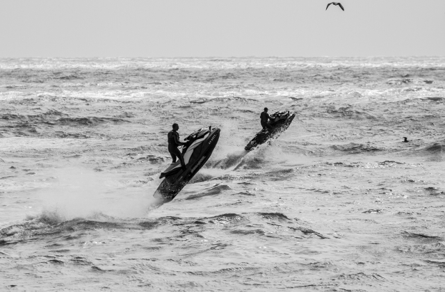 Potentes motos de agua