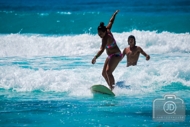 aprendiendo surf