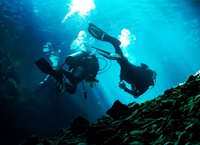Buceo cenotes