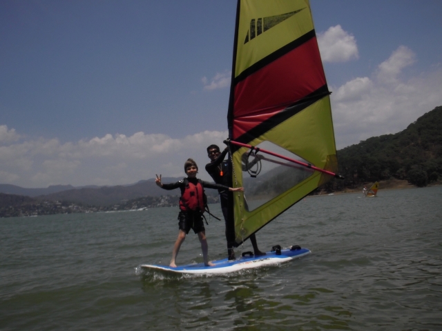 aprende windsurf Diversión 