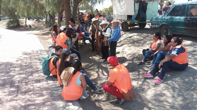 Descansando en Teotihuacan