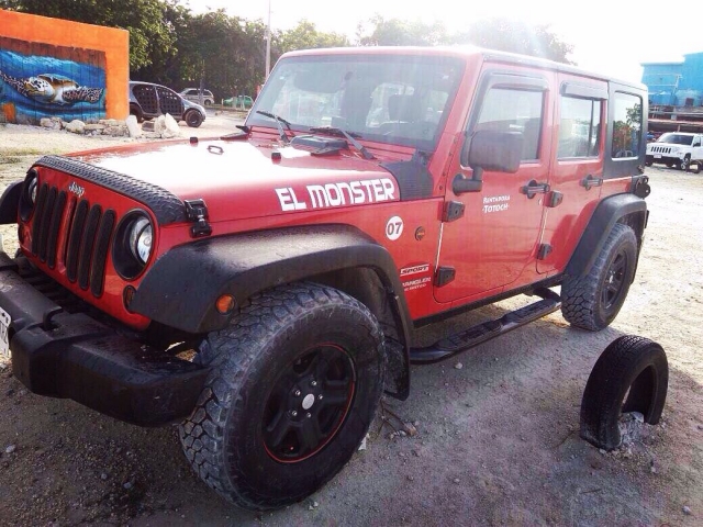 Jeep rojo