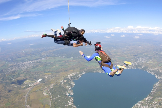 Preciosa vista hacia el lago