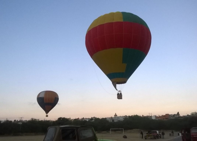 Vuelos en el campo de despegue