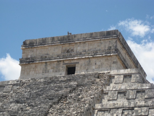 Parte superior del Castillo de Kukulcan