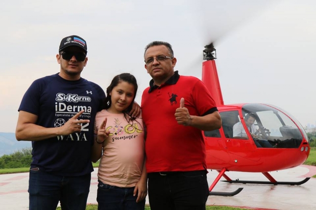 Vuelo en familia