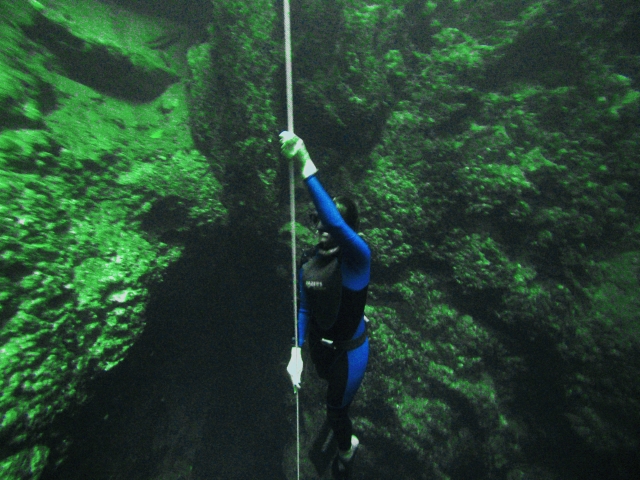 apnea en cenotes