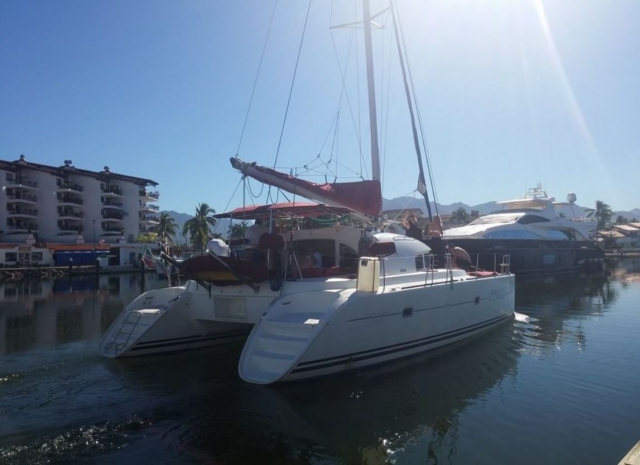 Catamaran en Puerto Vallarta