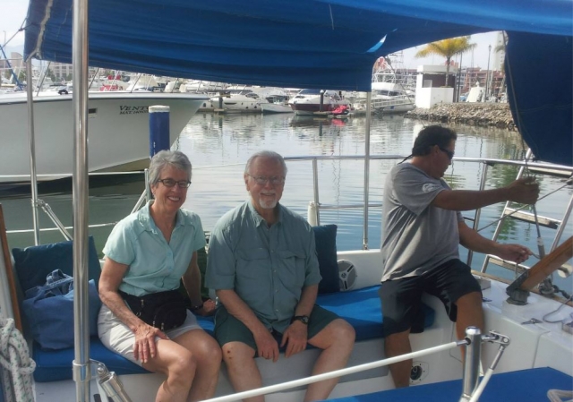 Sentados para navegar en Puerto Vallarta