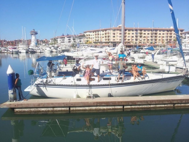 Tripulantes en Puerto Vallarta