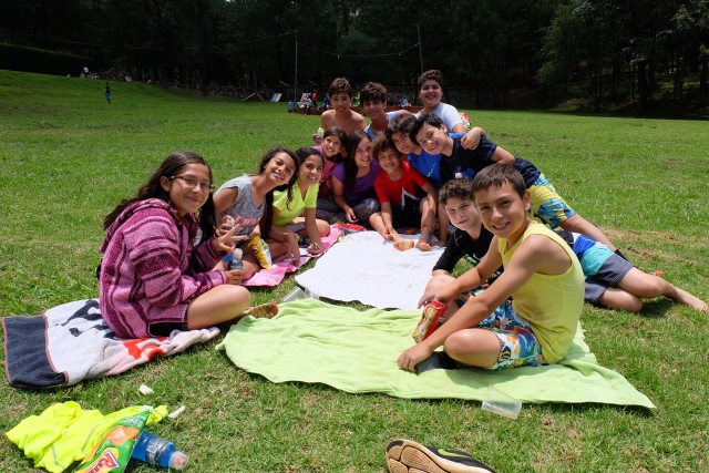 Disfrutando entre amigos