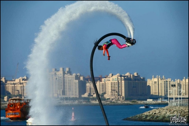 Hacia abajo flyboard