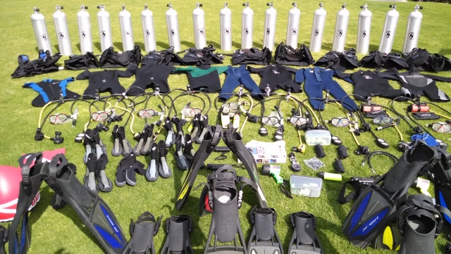 Equipo de buceo 