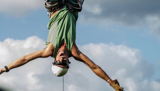 Disfrutando las alturas 