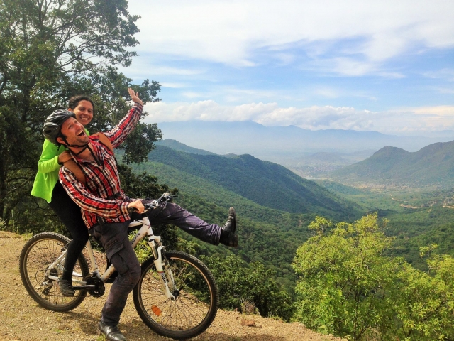 Divierte en bicicleta 