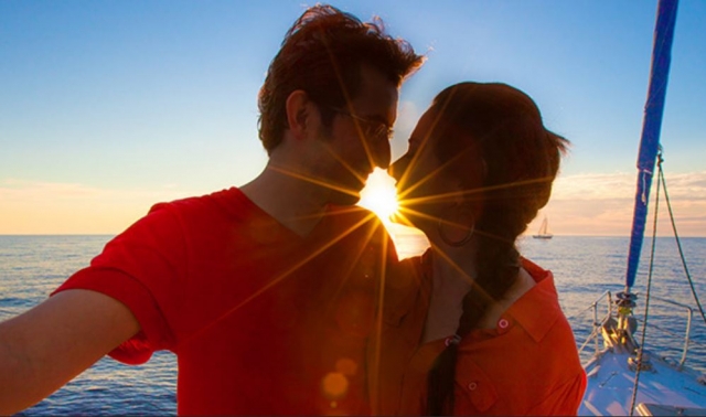 Una cita muy romantica