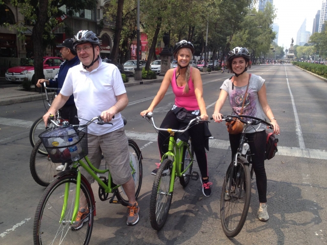 Recorrido en bicicleta 