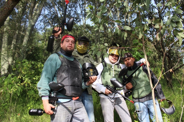 Equipo de paintball 