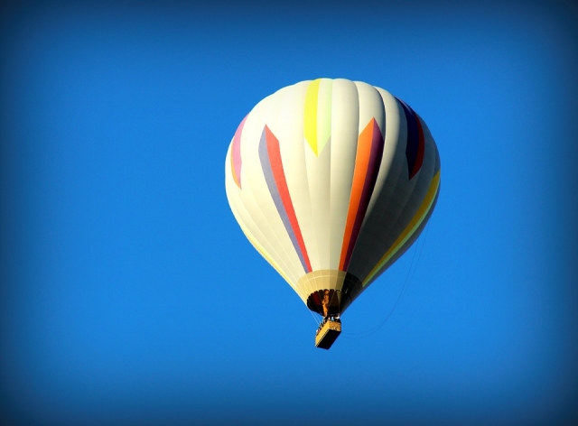 Aventura en el aire sobre Teotihuacan