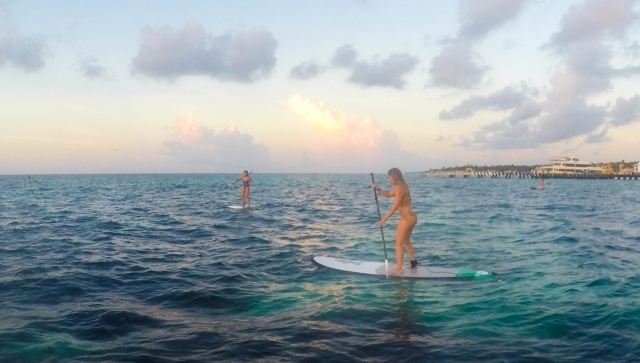 Sobre el mar turquesa 