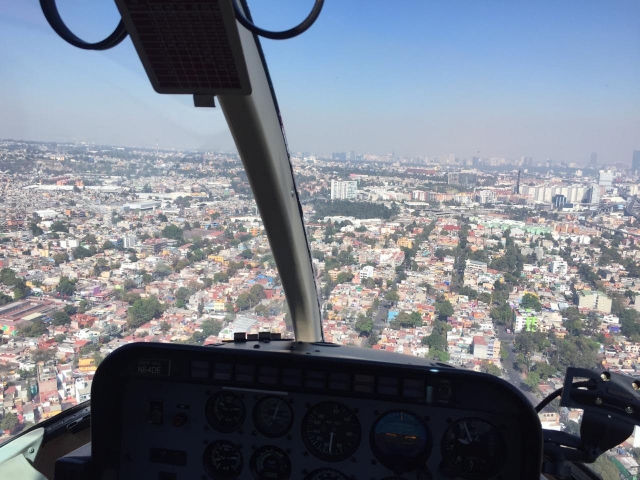 Vista desde helicóptero 