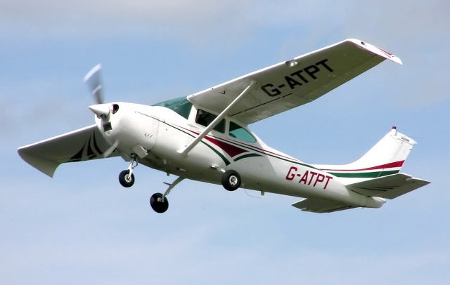 Volando en una Cessna