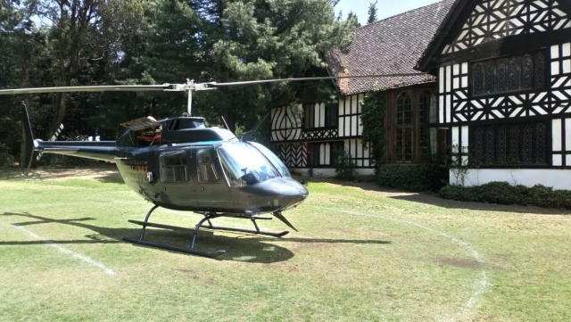 Aterrizaje de helicóptero 