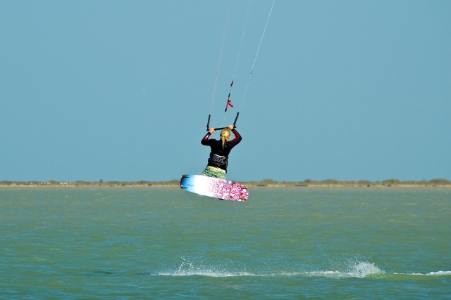 Kitesurf para chicas