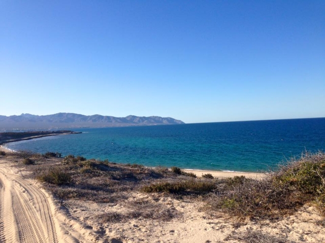 Playa cercana al campamento