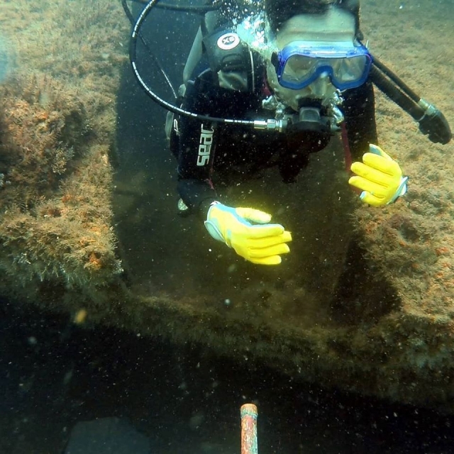 Practicando snorkel por los rios 