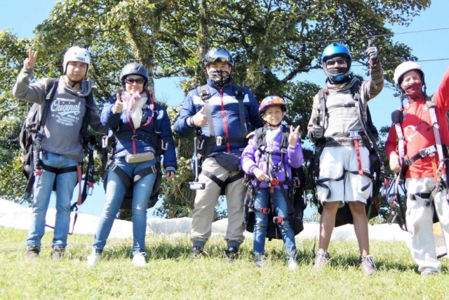 Vuelo en familia 