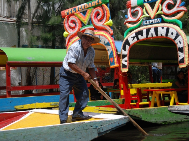 Visita guiada de trajinera