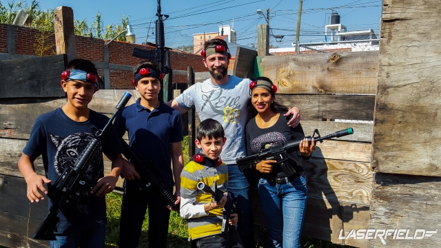 Laser Tag en familia