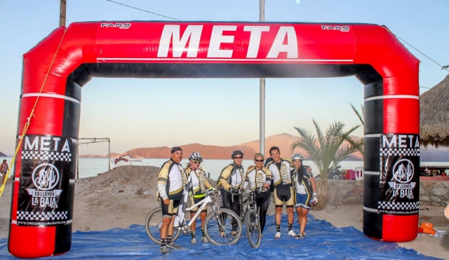 Llega a la meta en familia