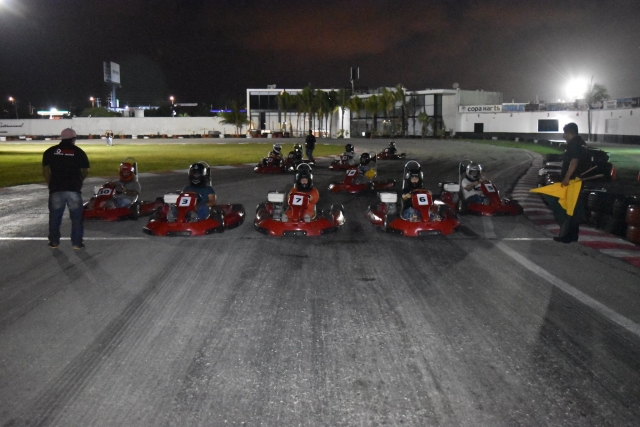 Competencia en karts