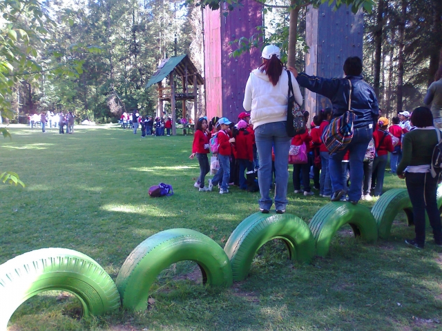 Disfrutando del parque