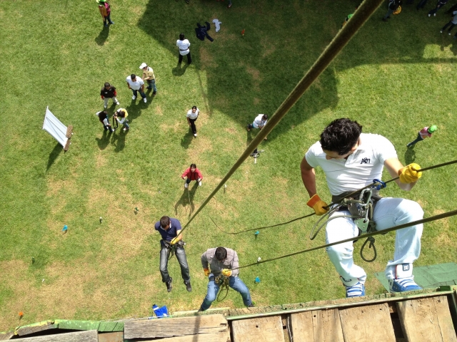 Usando la tecnica de rappel