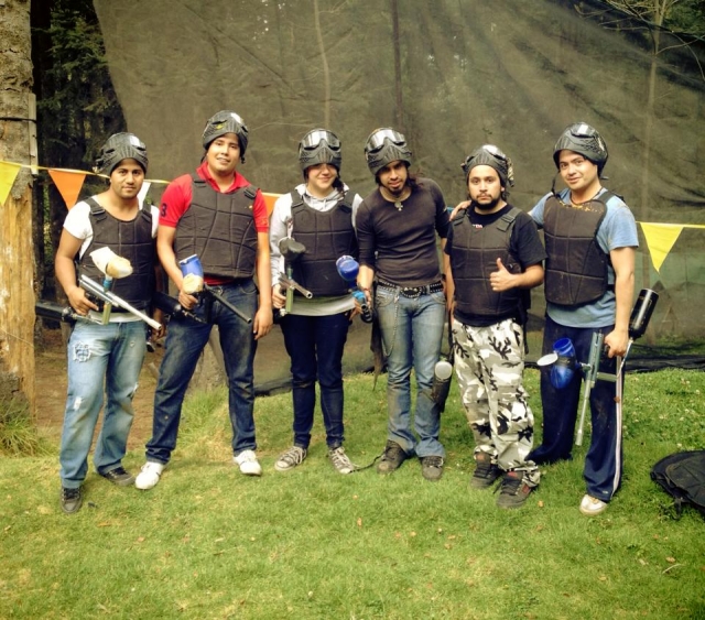 En el paintball