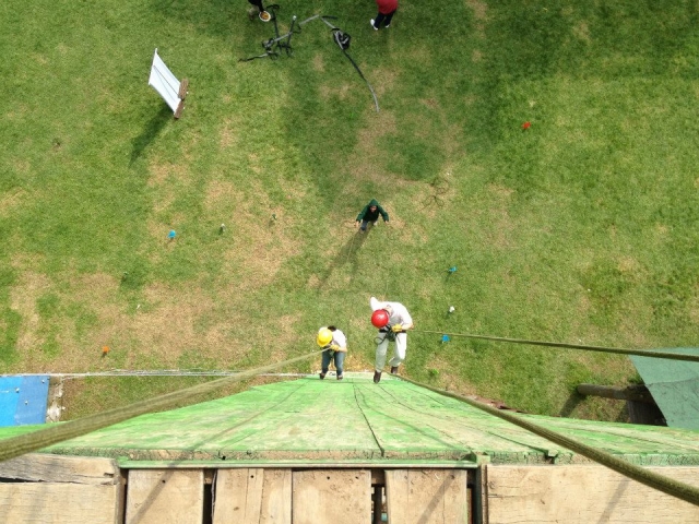 En el rappel