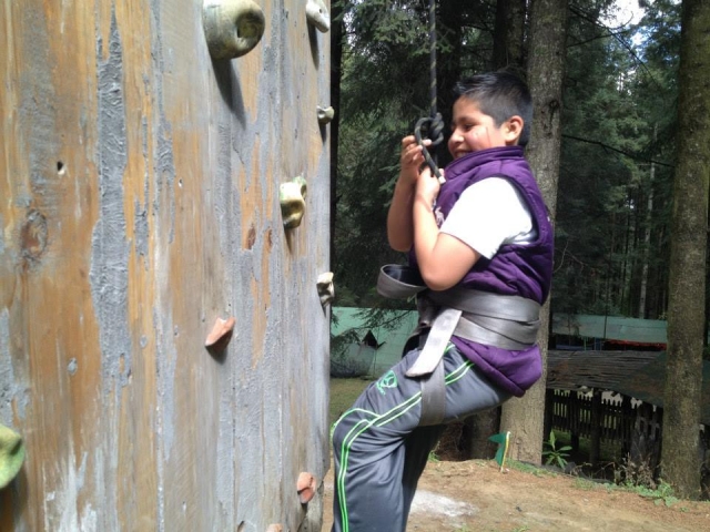 En la escalada