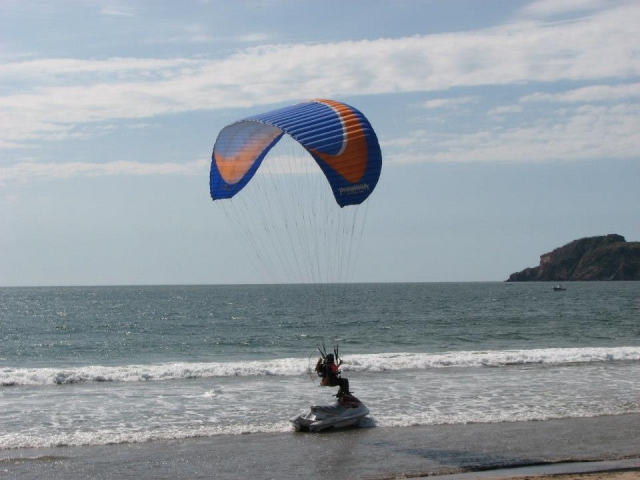 Tu vuelo sobre la playa