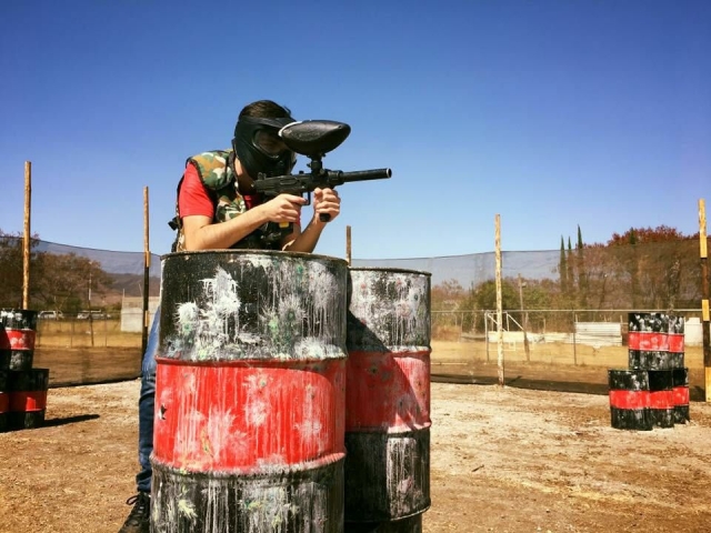 Tu combate de paintball