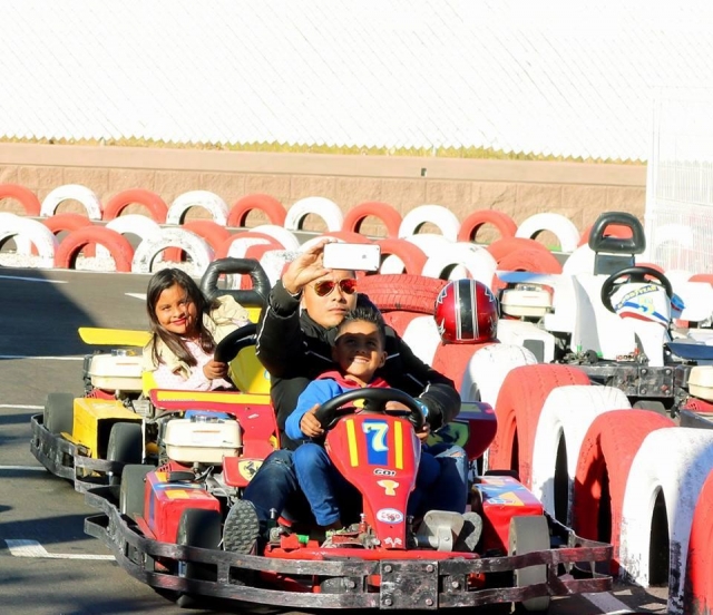 Disfruta de los gokarts