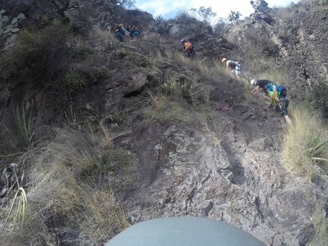 Escalando la cima mas grande