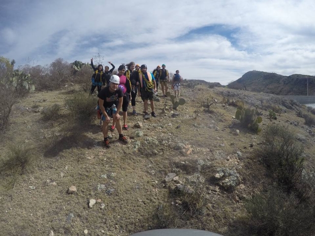Visita guiada con los amigos
