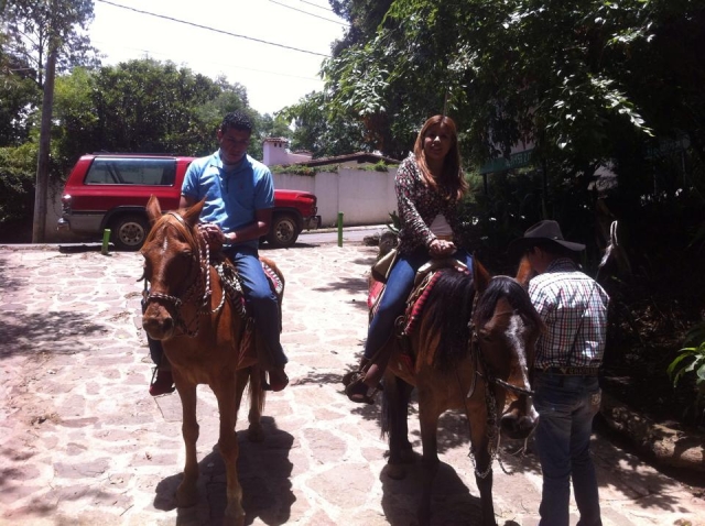 Rutas a caballo con el monitor
