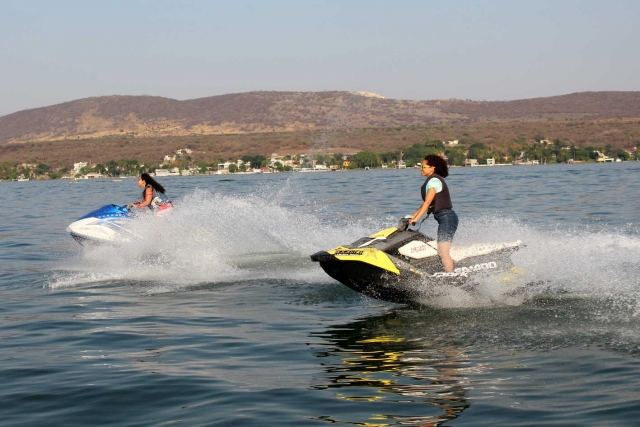 Disfrutando con amigas