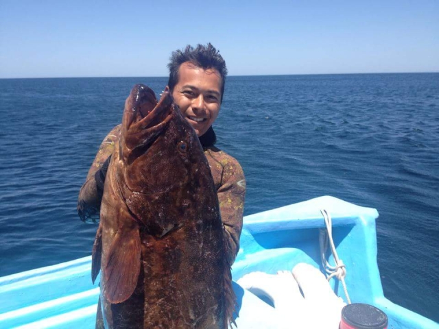 De pesca con el monitor